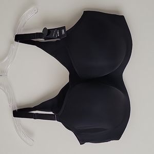Torrid Lightly Lined Full Coverage Balconette Black Bra- Size 44DDD- New!